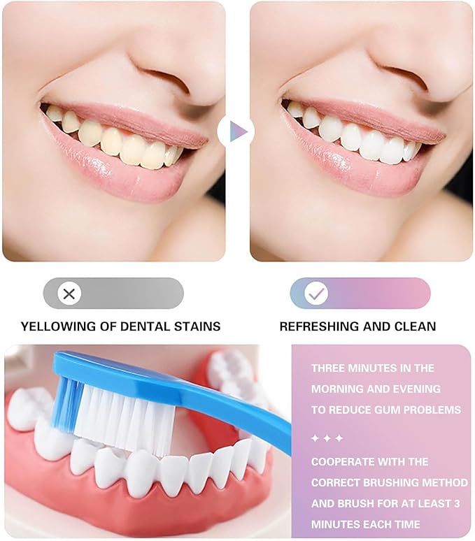 Niacinamide Advanced Whitening Toothpaste  Intensive Stain Removal & Enamel Repair (100g)