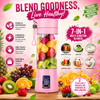 Portable USB Rechargeable Mini Blender Bottle