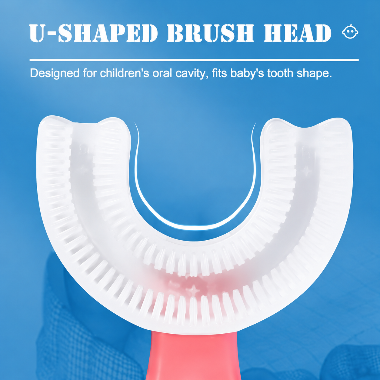 360° Kids U-Shaped Toothbrush